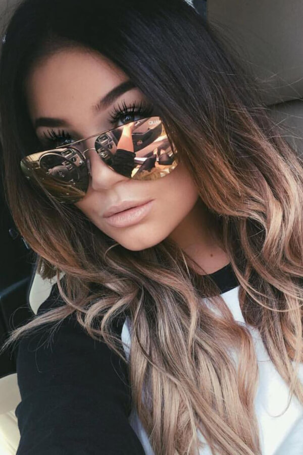 This ombre look is super sexy and trendy!