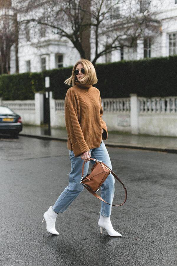 Comfy in Oversized Sweater
