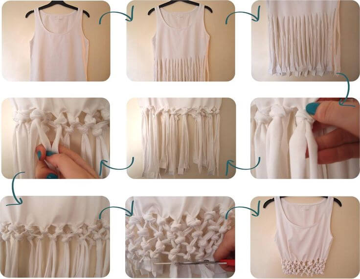 Use your braiding skills to make this beautiful crop top.