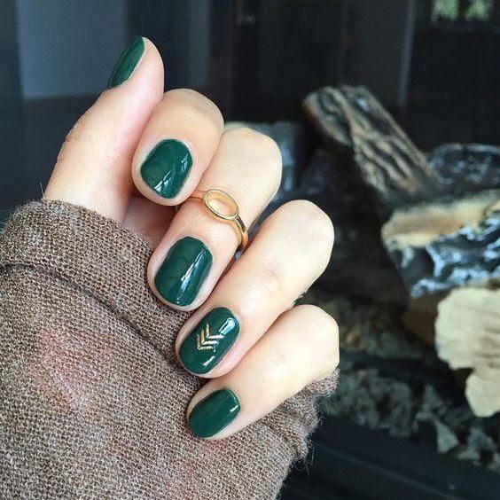 The combination of green and gold just screams fall.