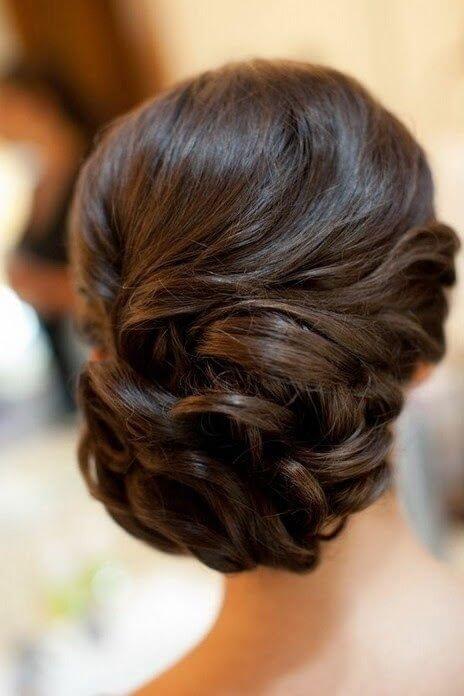 A professional hairdresser will be able to give you this dreamy updo.