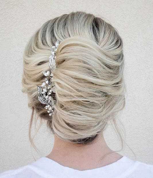 Your pins don't always have to be hidden underneath your twist.