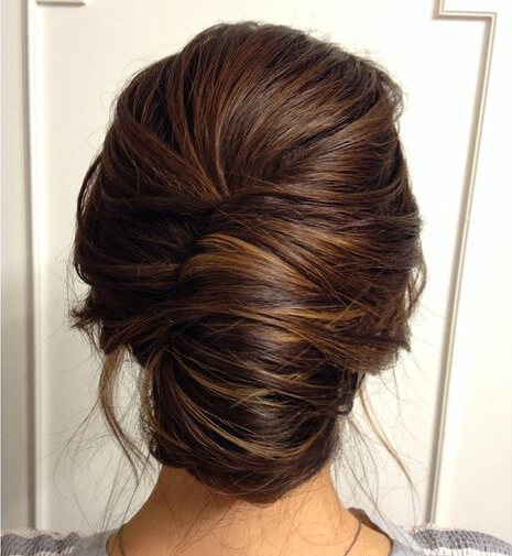 This is the go-to hairstyle for many proms, homecomings, or weddings.
