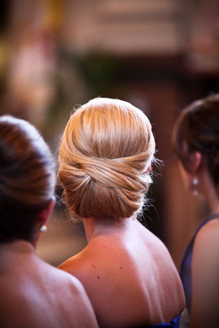 This spectacular French twist is wedding-worthy, whether you're a bride or a bridesmaid.
