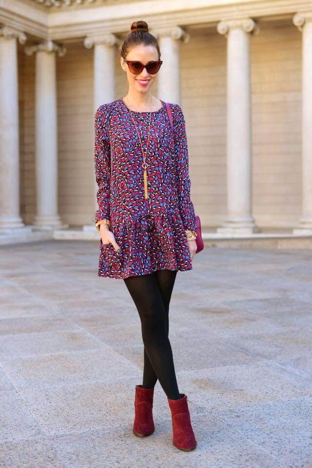 Discover 155+ dress with leggings and booties latest