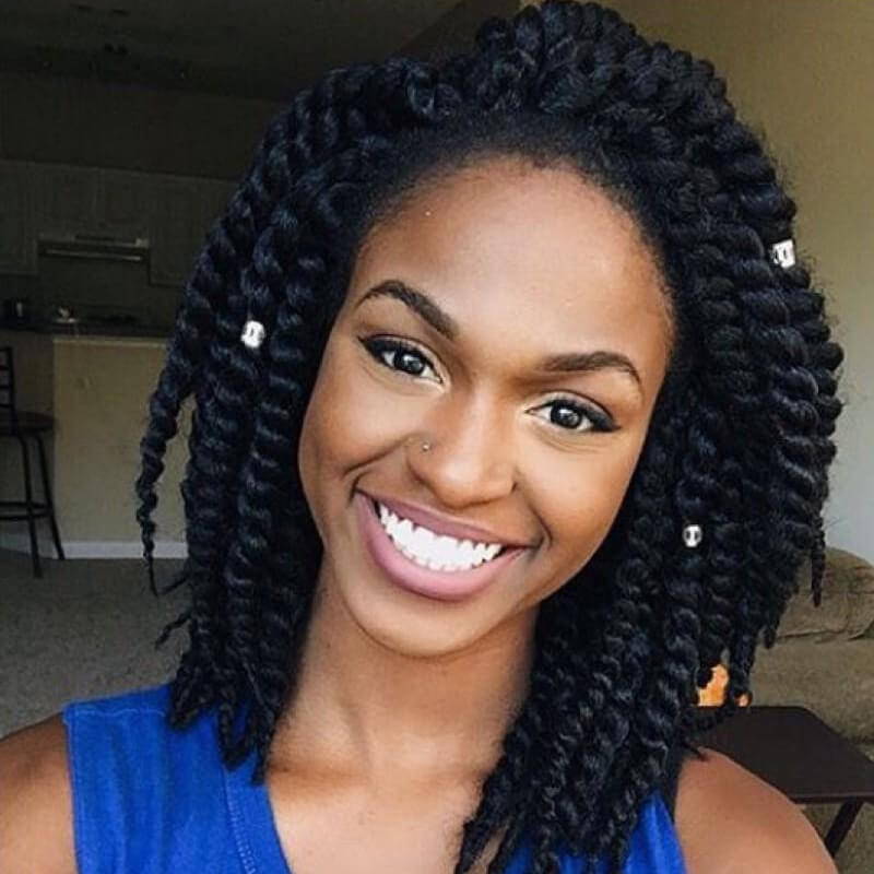 35 Trending Crochet Braid Hairstyles For Black Woman - BelleTag