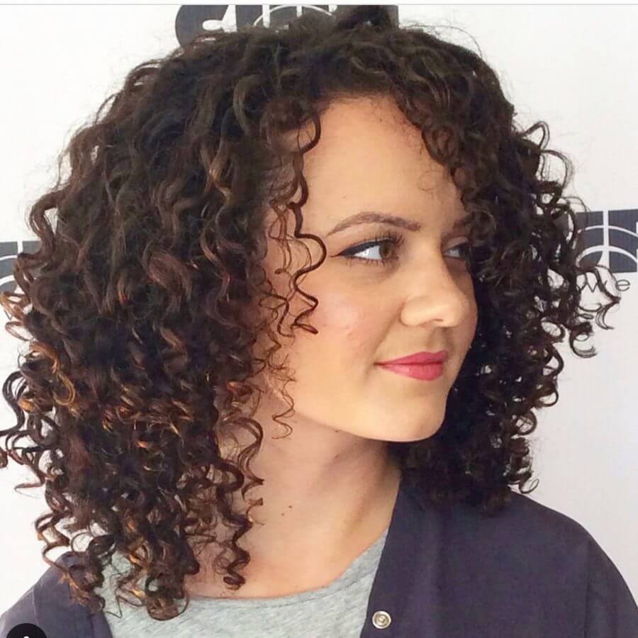 Medium Length Hairstyles Naturally Curly Hair - Reverasite