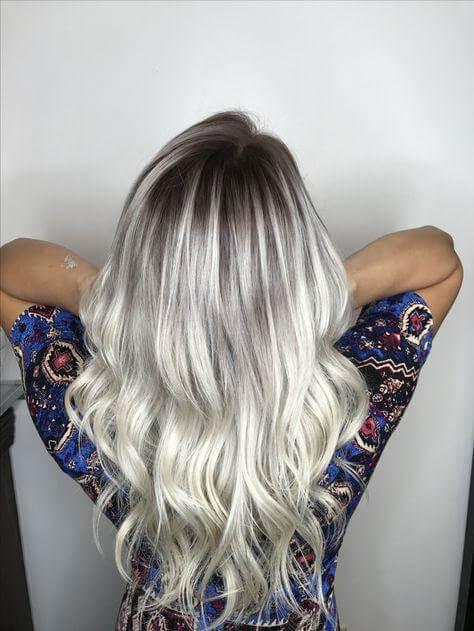 Dark Roots and Blonde Highlights