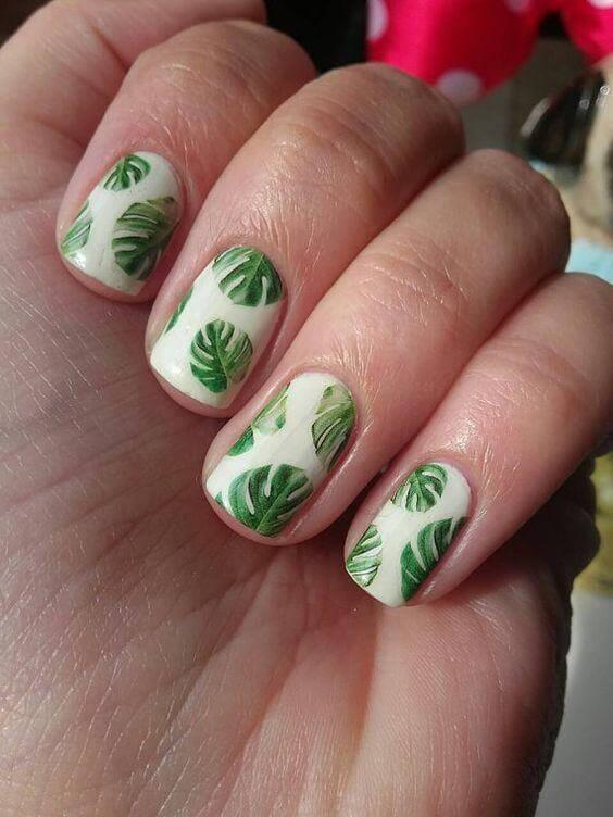 Green Palms Nails