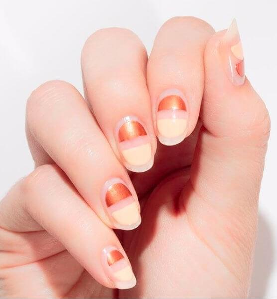 Modern Nude Nails