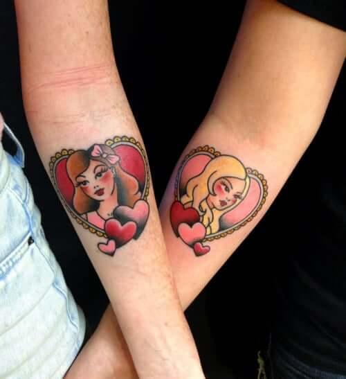 Best Friend Matching Tattoos: 10 Fun Examples | Female Tattooers