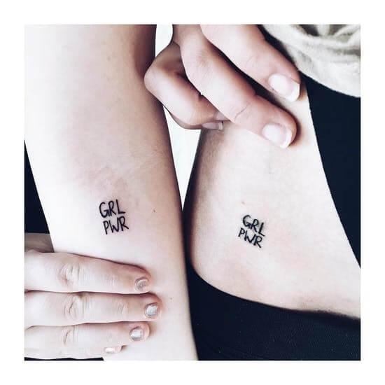 Matching friendship tattoos✨ • MARCH BOOKS ARE CLOSED, APRIL BOOKS ARE  CLOSED, MAY BOOKS ARE CLOSED, JUNE/JULY BOOKS ARE OPEN!! I JUST… | Instagram