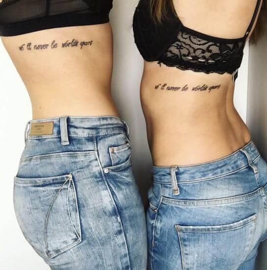 Tattoos Under the Ribs