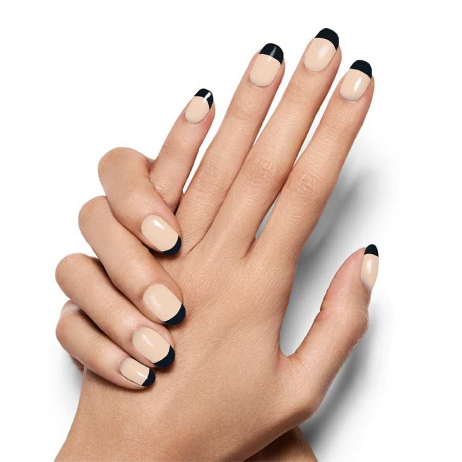 French Nails with A Modern Twist