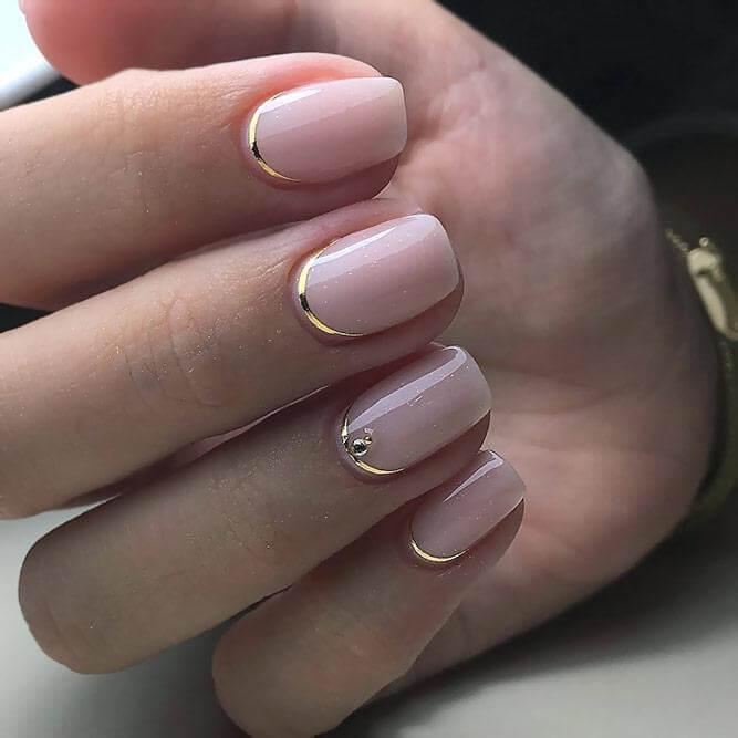 Simple elegant short nails using... - Cobe Nails & Pedicure | Facebook