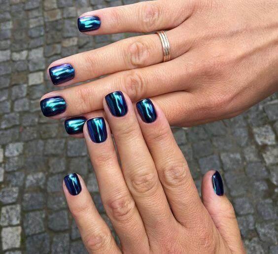 Blue Metallics