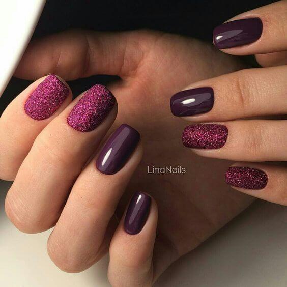 Purple and Glitter