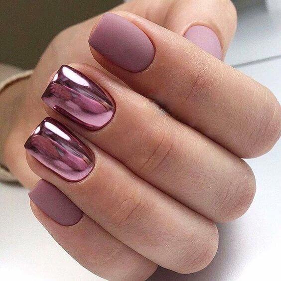 Pinkish Valentines Day Press Nails Short Square Nail - Temu