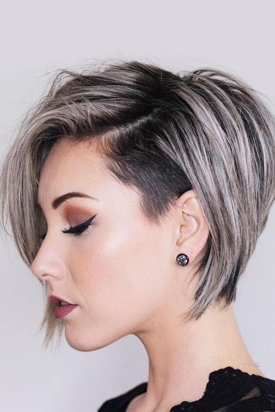 70 Cute Short Hairstyles for Round Faces with Double Chin 2018 Trendy