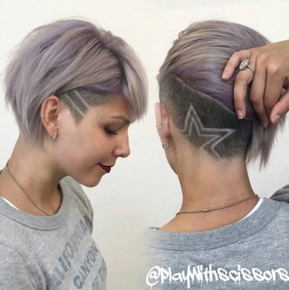 Styled Undercut