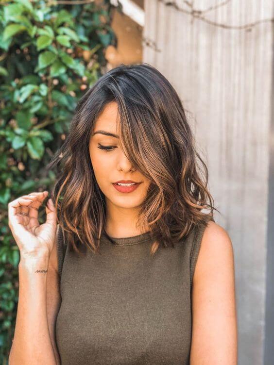 Wavy Ombre Lob