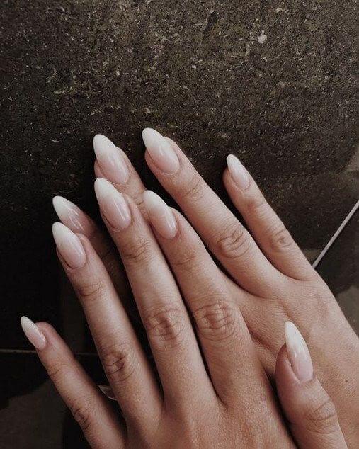 Classy Nude French Mani