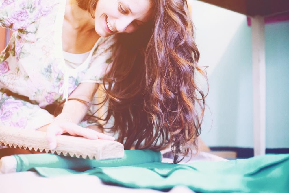 Ironing linen clothes the proven way