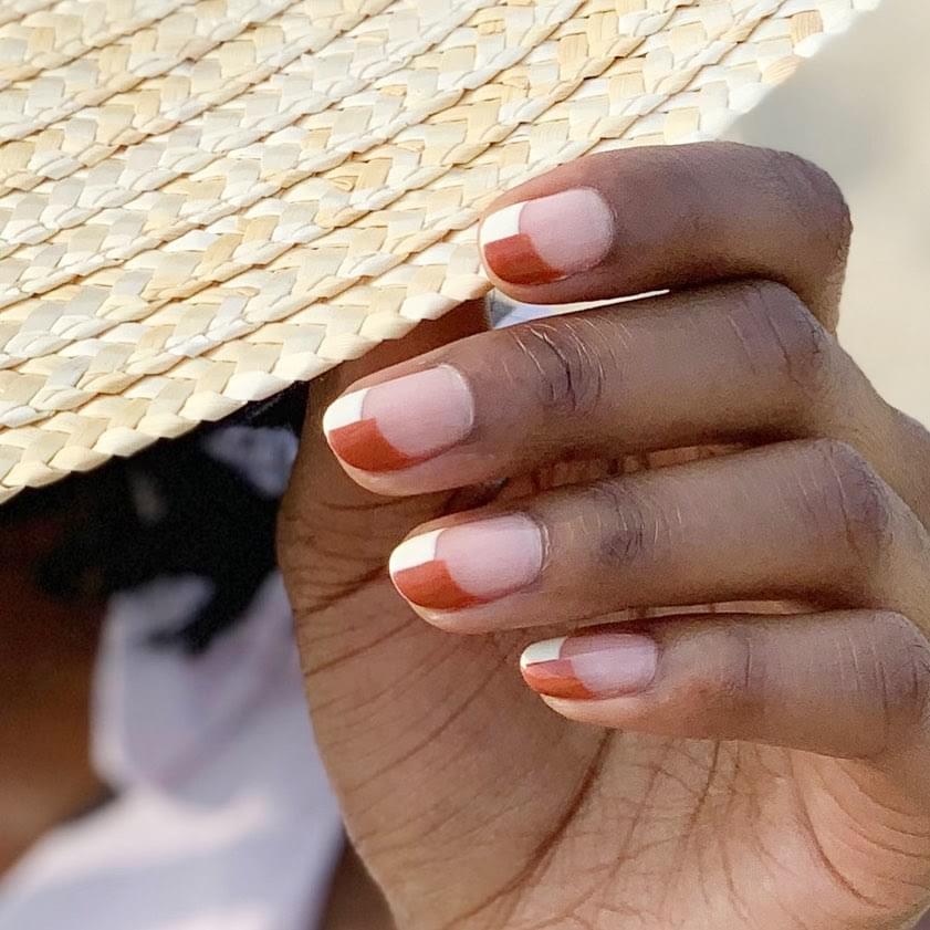 The Half-Half French Mani