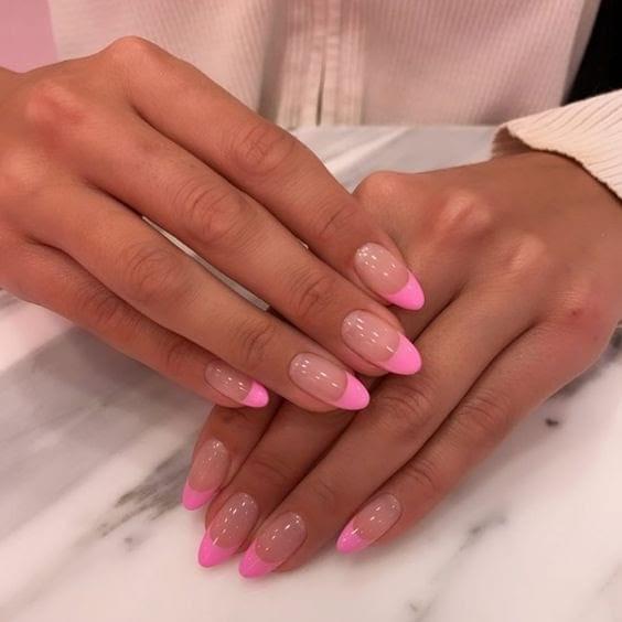 29 Colored French Tip Nails to Boost Your Manicure - BelleTag