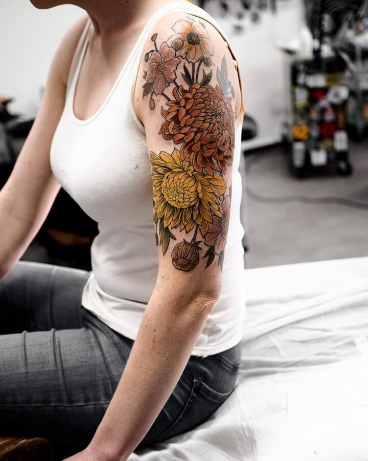 Your AZ Guide to Flower Tattoo Meanings Symbolisms and Birth Flowers