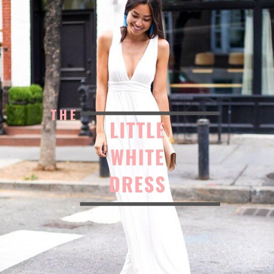 Little white dress outfit ideas
