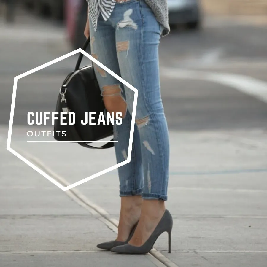 Latest Denim Obsession: A Looser Fit, Major Cuffs - The Mom Edit