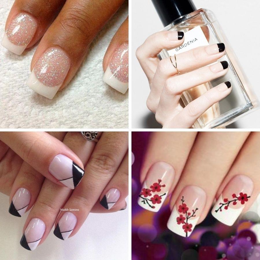 Verwacht het Leidingen Bedankt 35 Splendid French Tip Nails: Classic Nail Art Jazzed Up - BelleTag