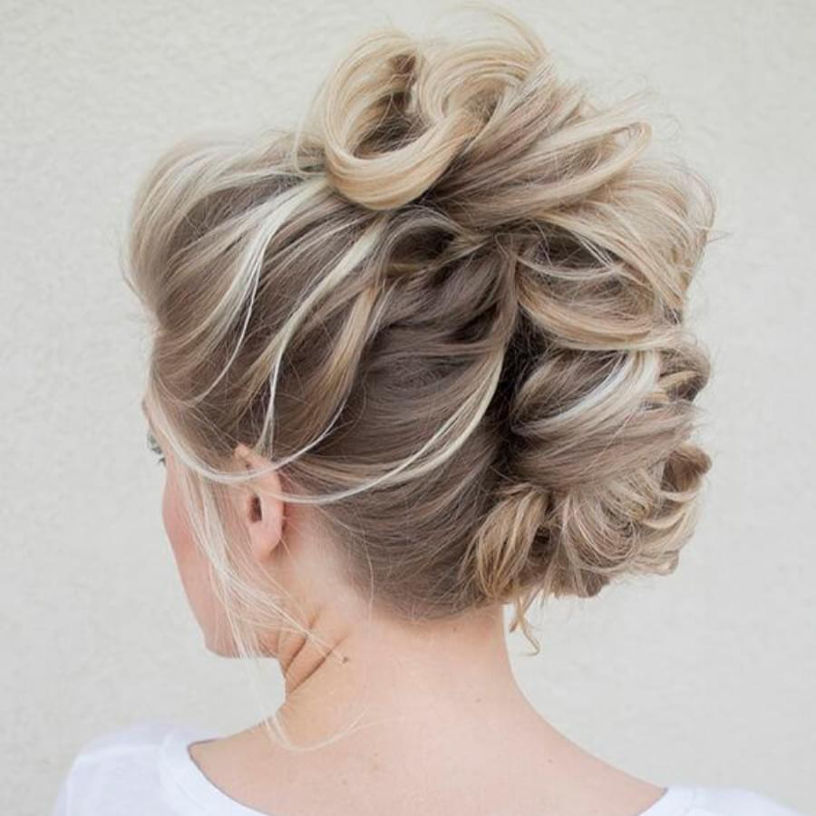 French Twist Updo Hair Styles For Parties and Reception