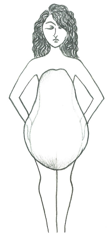 Pear Shaped Body
