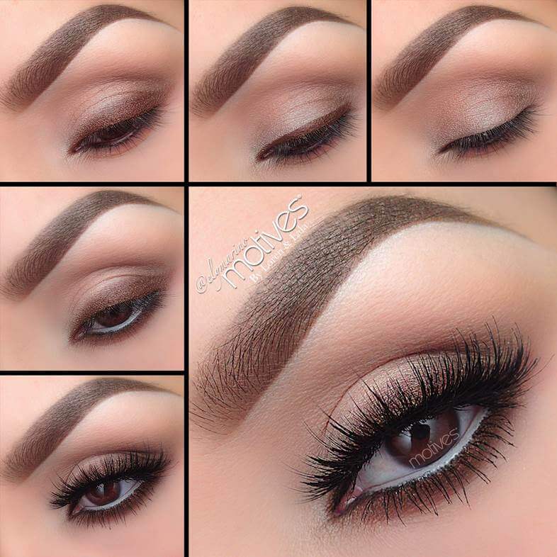 everyday eye makeup step by step