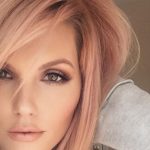 Plenty of hair color examples for women with pale skin. Amazing color ideas including shades of browns, light and dark blondes, rose gold, reds and others