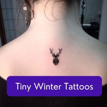Tiny winter tattoos