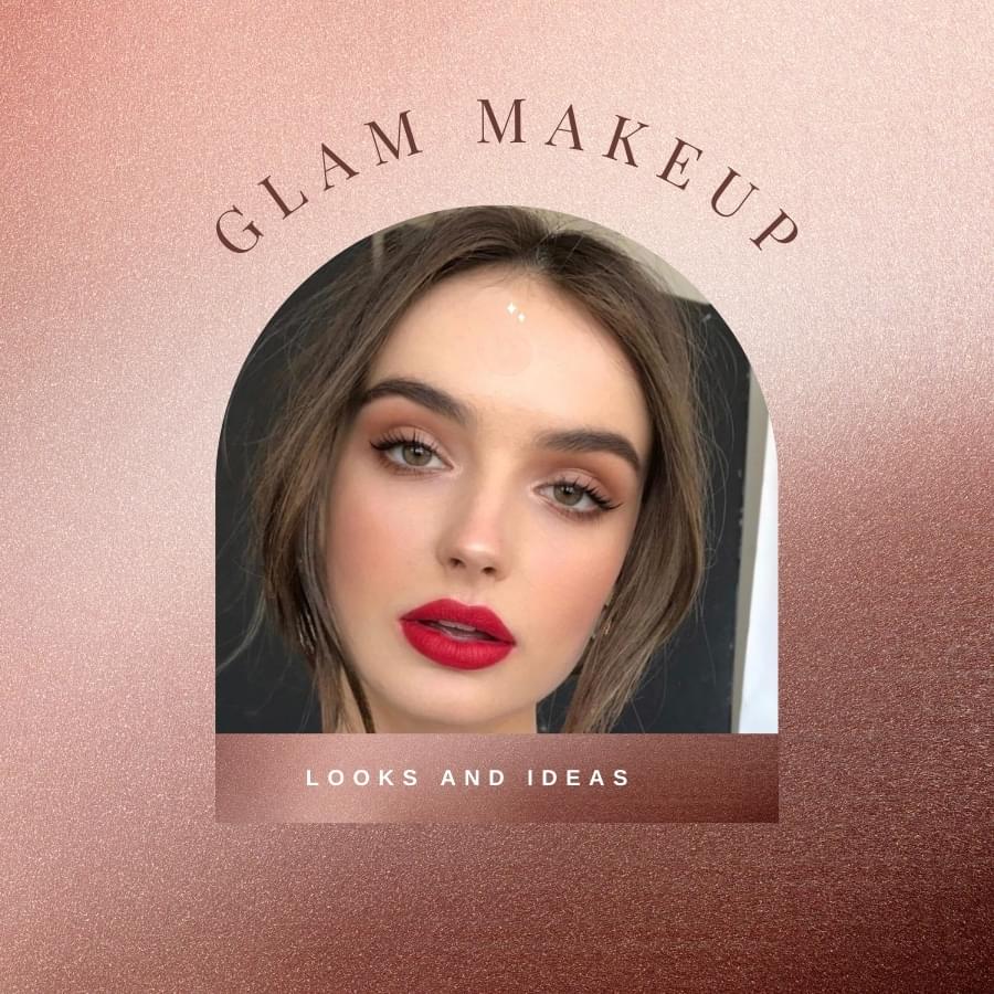 Natural glam makeup