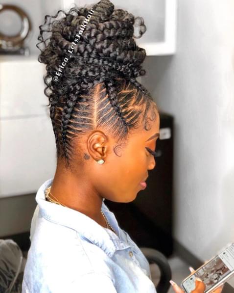 20 Most Gorgeous Braided Side Bun Hairstyles For Black Hair To Try In 2023   Hair Everyday Review