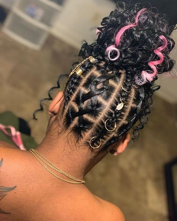 20 Braided Buns for Black Hair for Immediate Inspiration - BelleTag