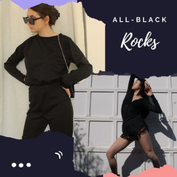 All black outfits