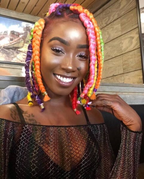 50 Ways To Pull Off The Amazing Box Braids - BelleTag