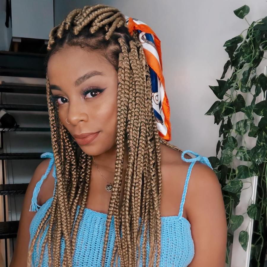 20 Fun Box Braid Hairstyles - How To Style Box Braids