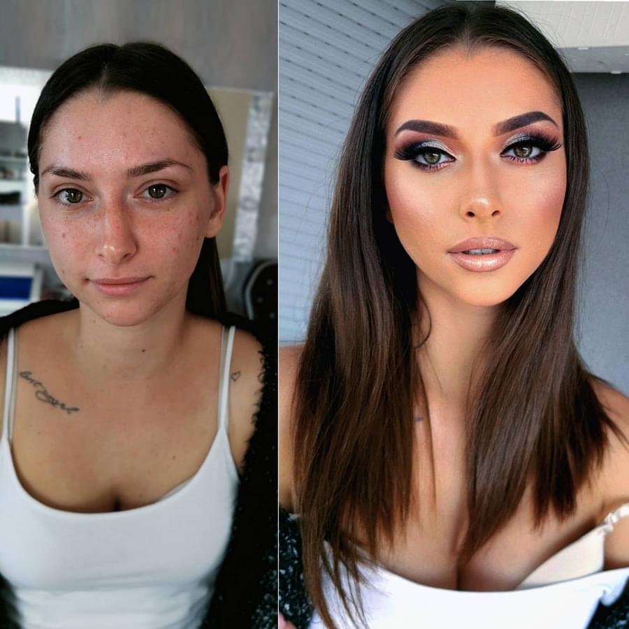 30 Inspiring And After Makeup Photos Worth Seeing - BelleTag