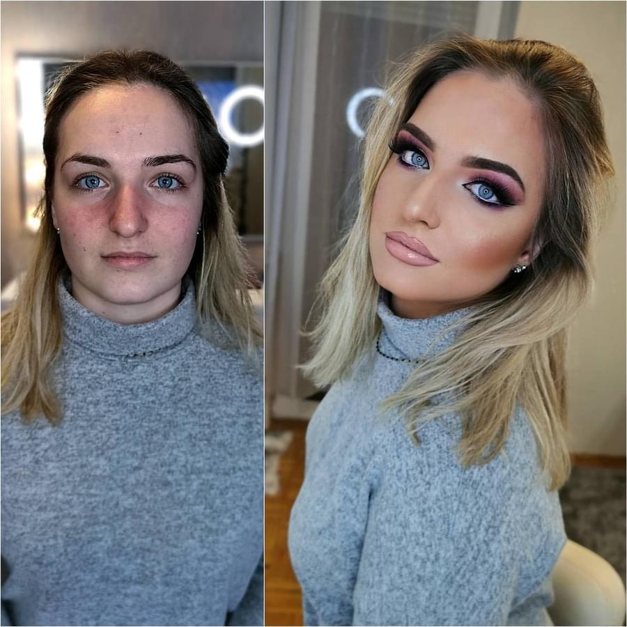 30 Inspiring And After Makeup Photos Worth Seeing - BelleTag