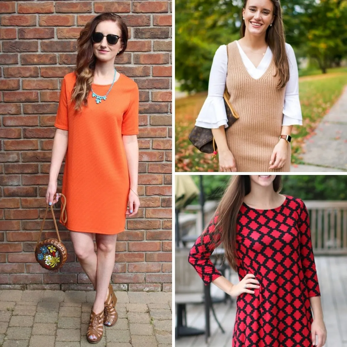 Find out how to wear petite tunic dresses with leggings
