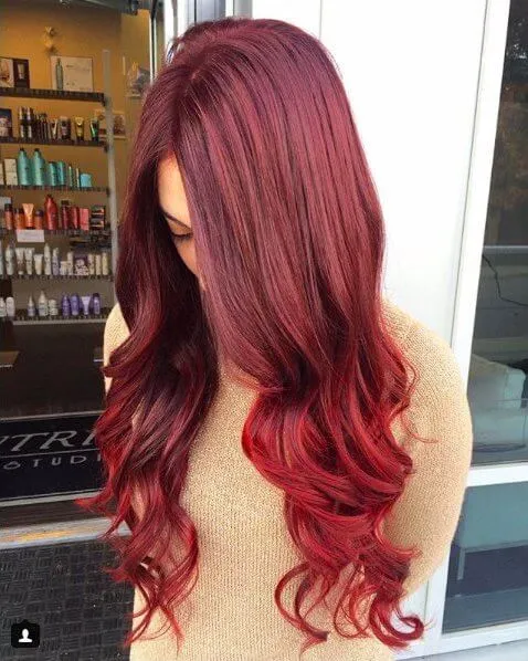 A perfect ombre style