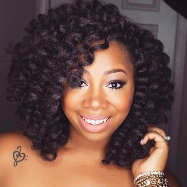 Spiral curls are great to try
