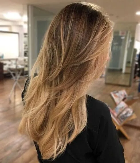 Honey Blonde Long Hair